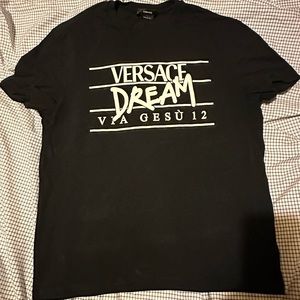 versace t shirt men medium Authentic